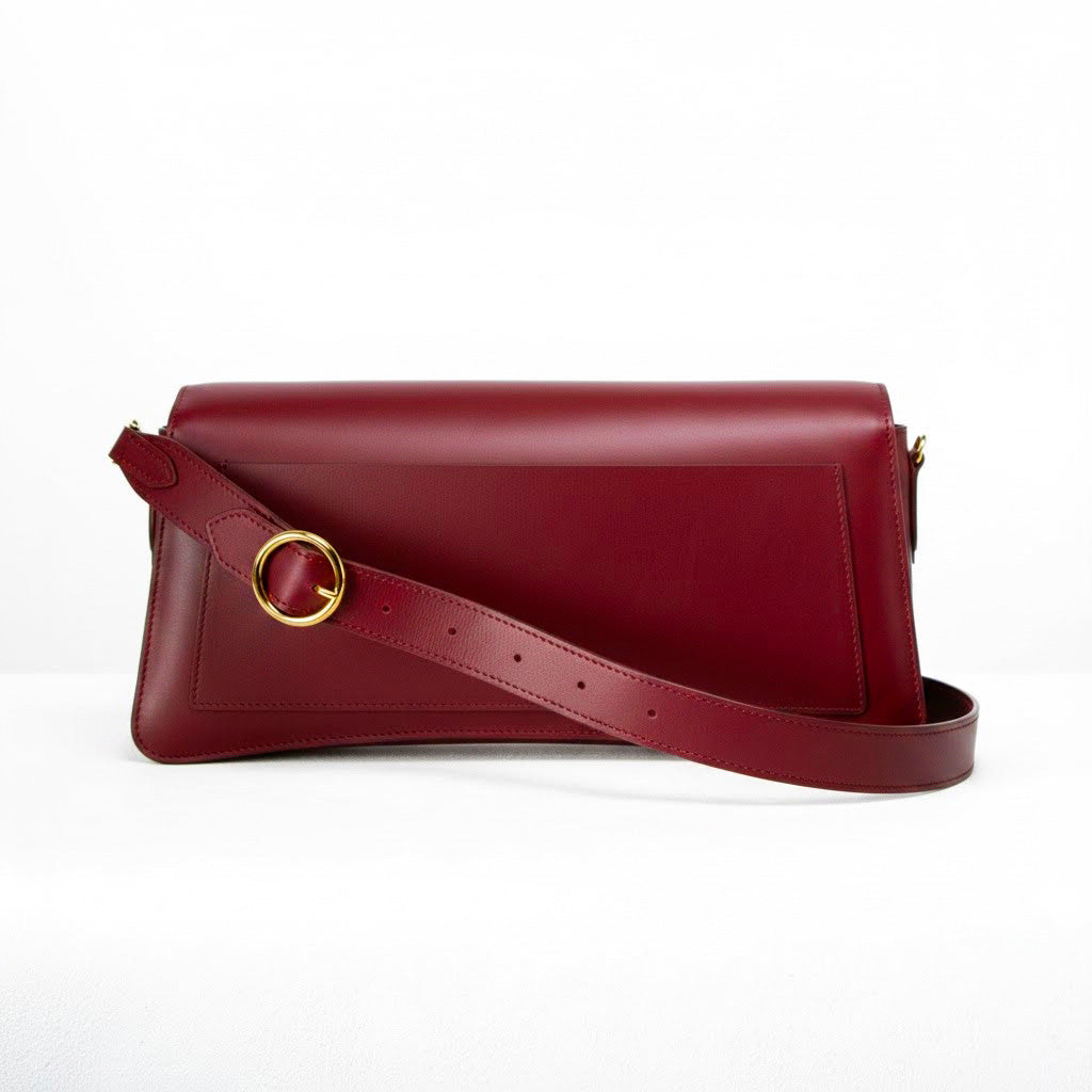 Amour - Burgundy Calf Leather