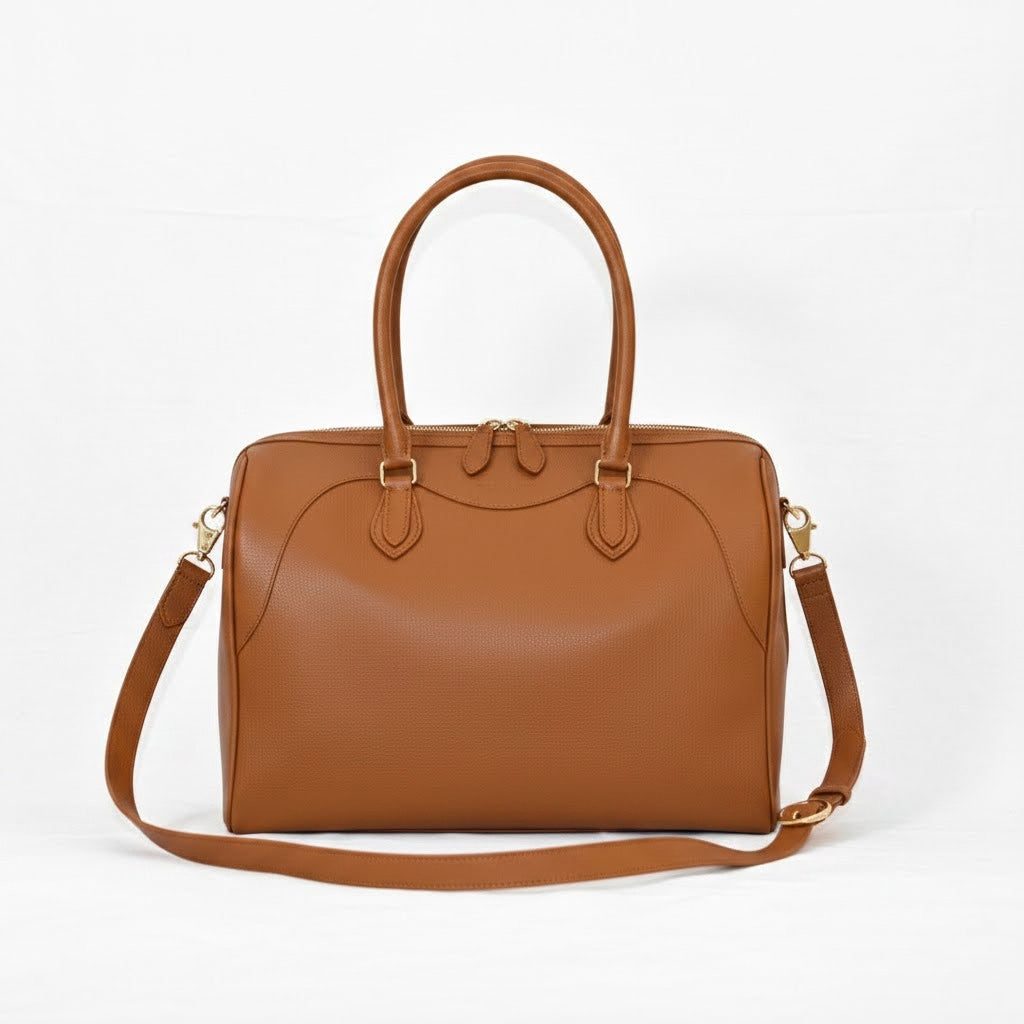Aurora - Caramel Caviar Calf Leather