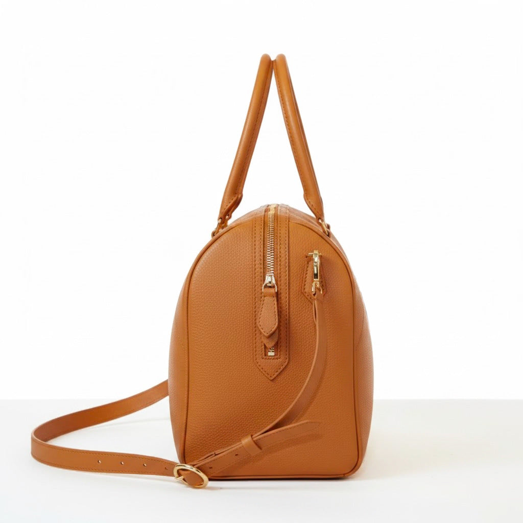 Aurora - Caramel Caviar Calf Leather