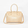 Aurora - Créme Crocodile Niloticus leather