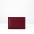 Card Holder - Burgundy Calf leather