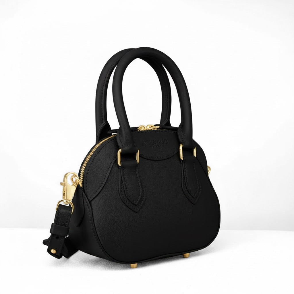 Mini Rêve - Ebony Calf Leather