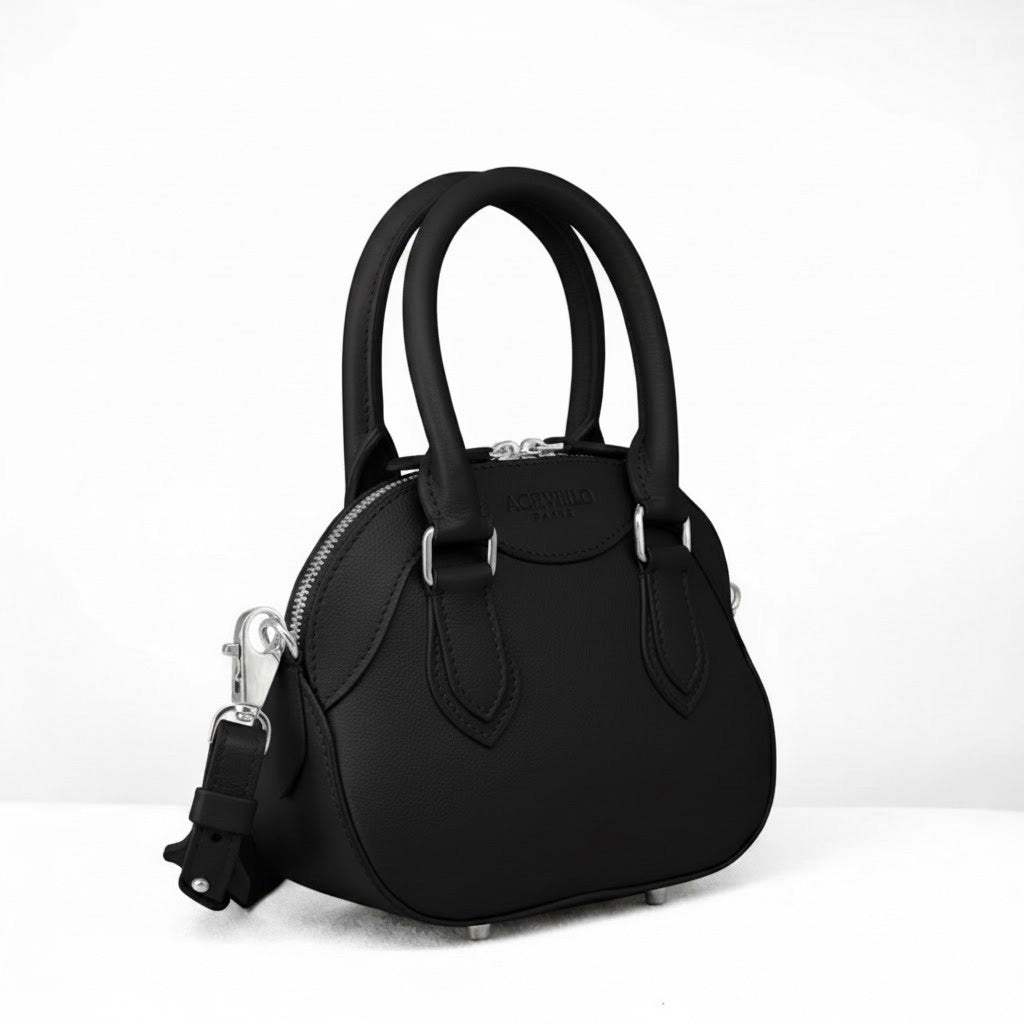 Mini Rêve - Ebony Calf Leather