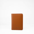 Passport Holder - Caramel Calf leather