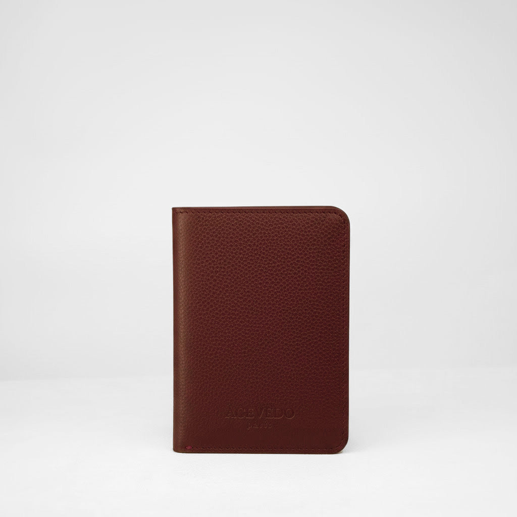 Passport Holder - Chocolate Calf leather
