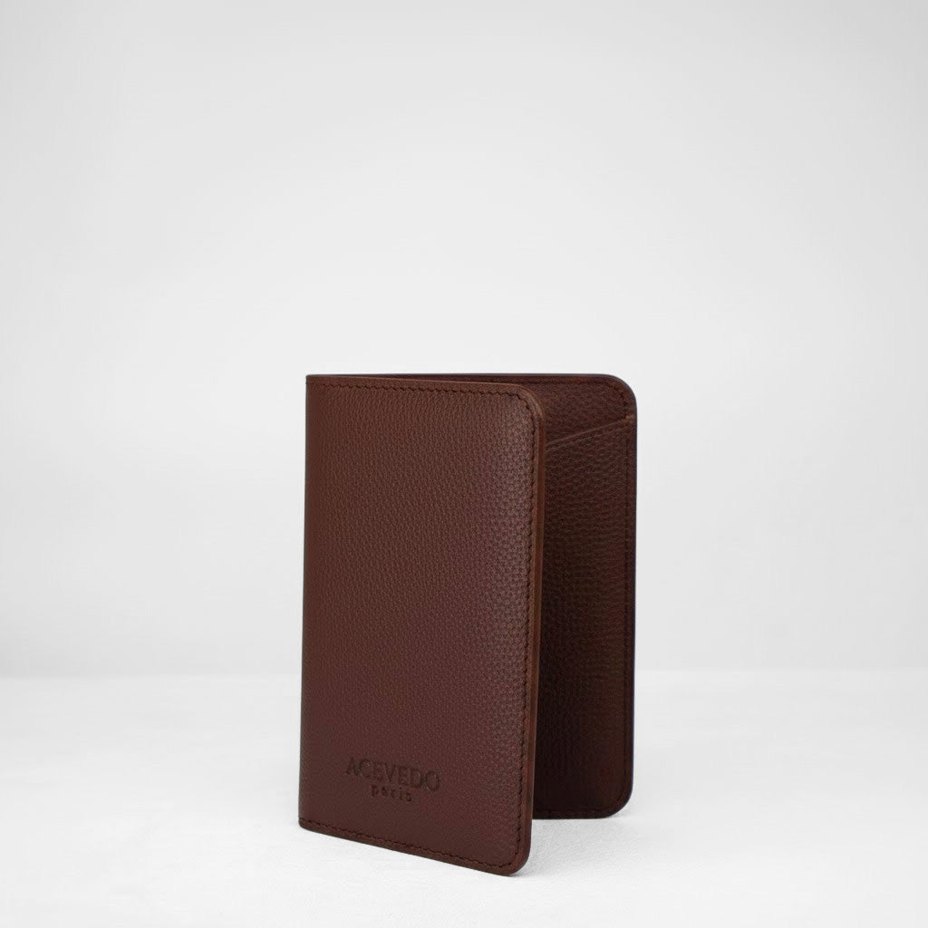 Passport Holder - Chocolate Calf leather