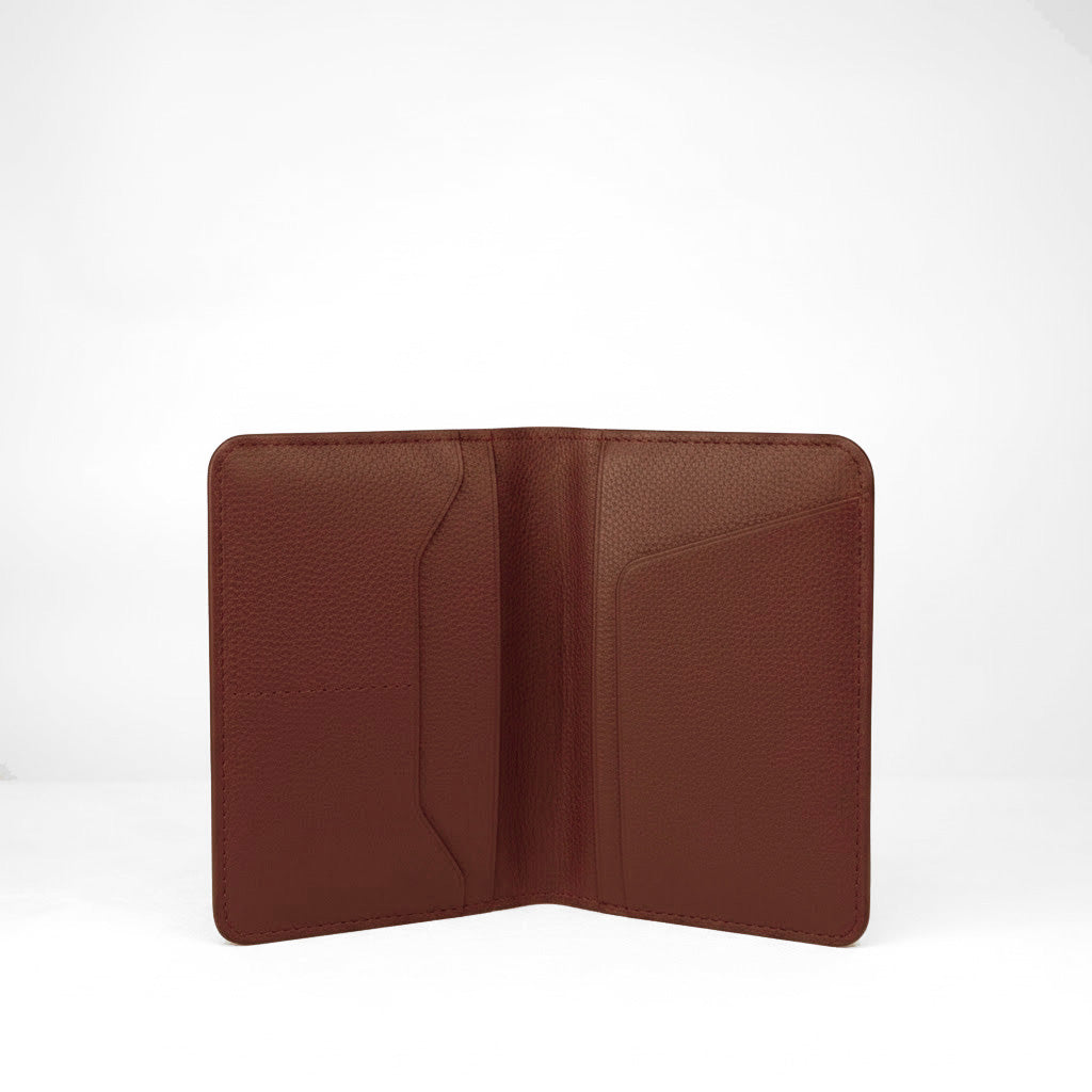 Passport Holder - Chocolate Calf leather