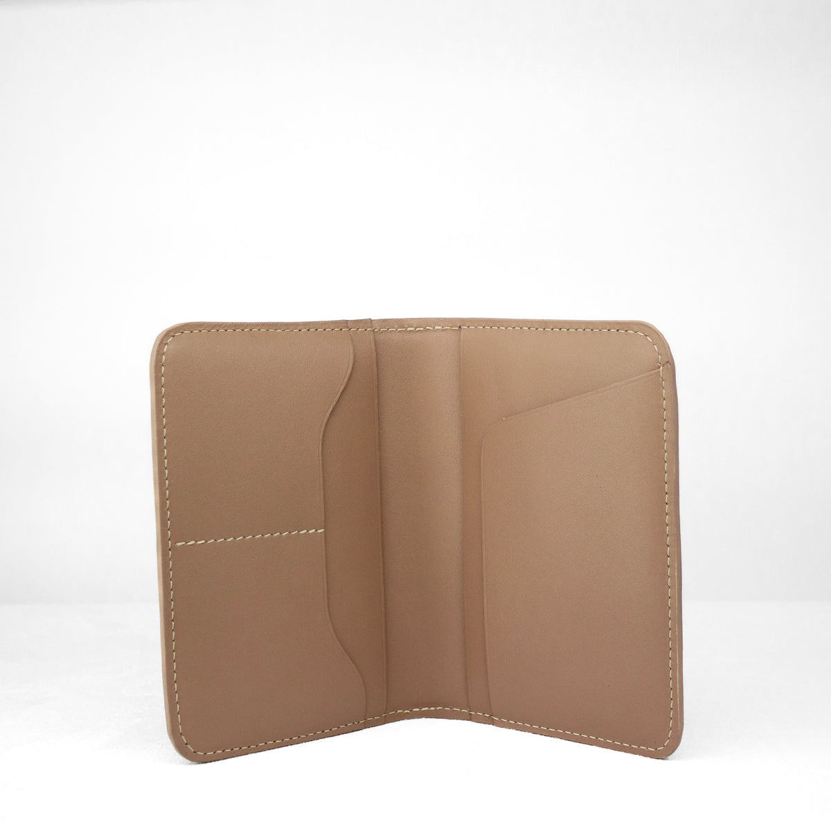 Passport Holder - Cappuccino Calf leather