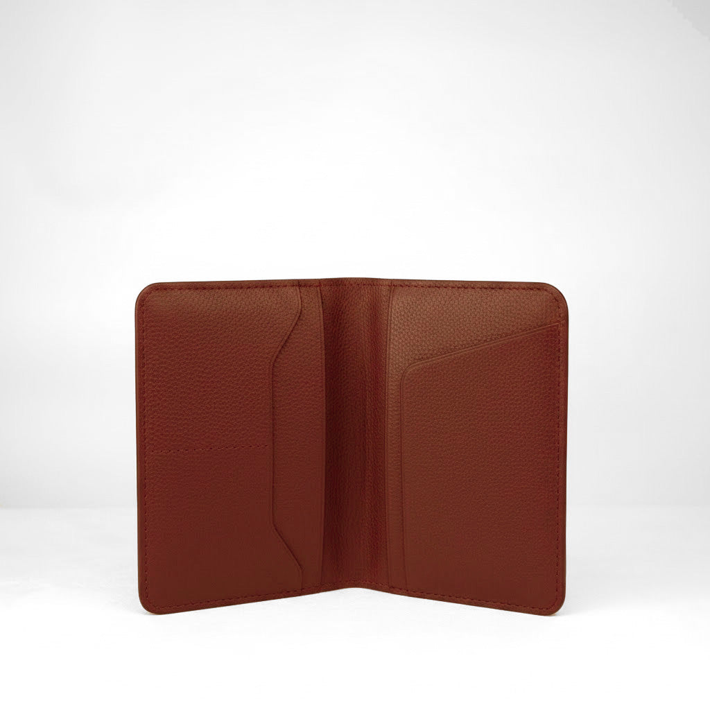 Passport Holder - Chocolate Crocodile Niloticus Leather