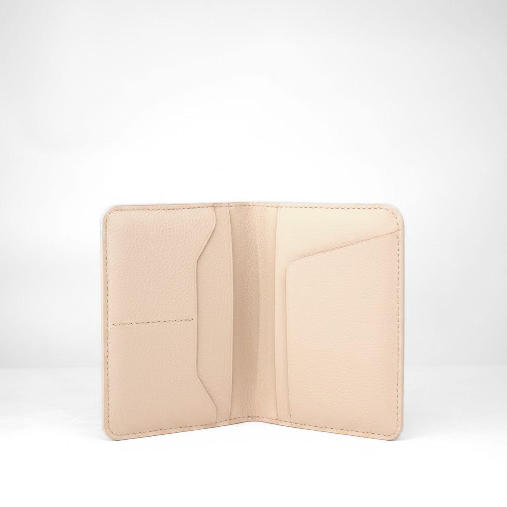 Passport Holder - Créme Crocodile Niloticus Leather