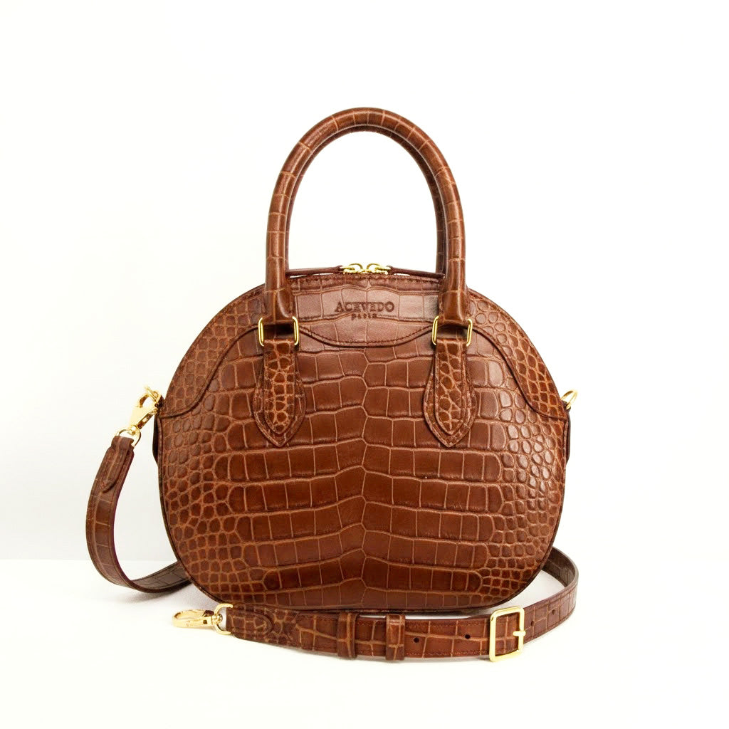 Rêve - Caramel Crocodile Niloticus Leather