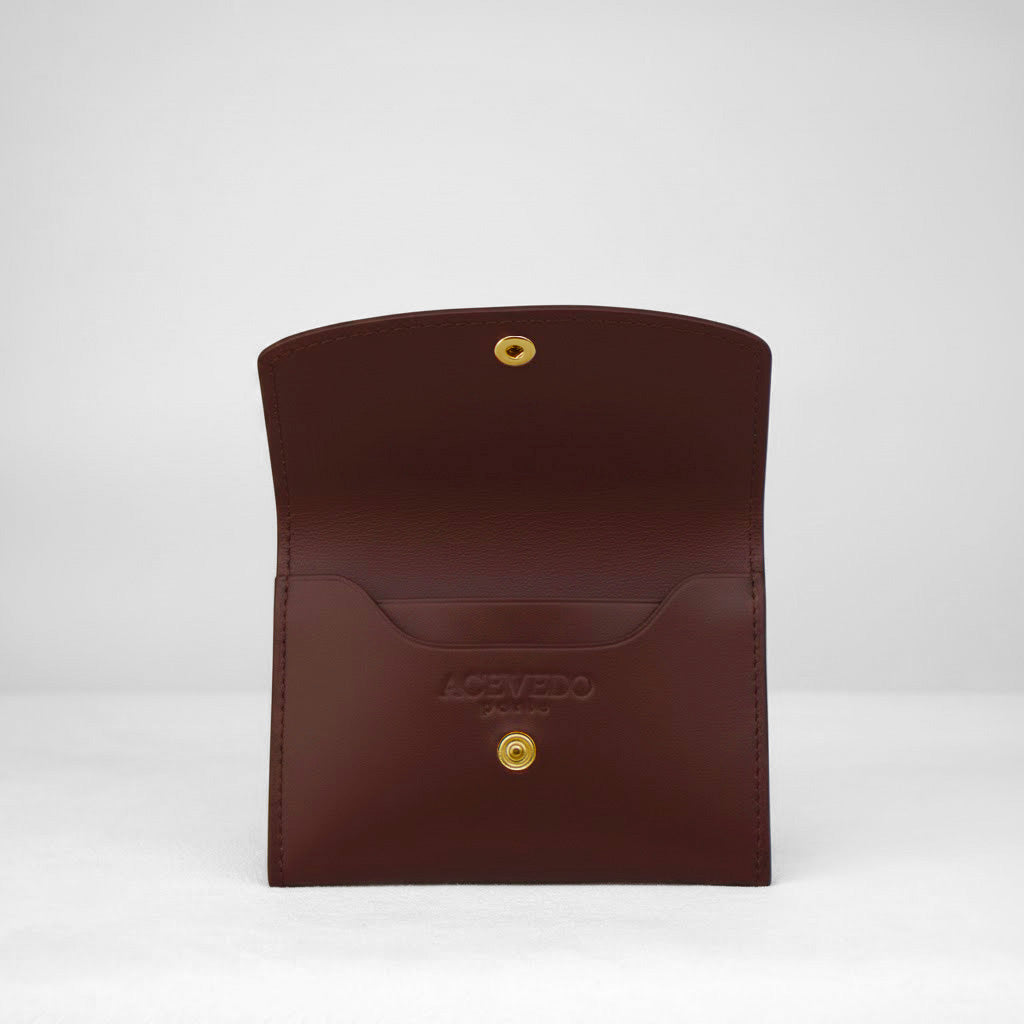 Ellie Wallet - Chocolate Calf Leather