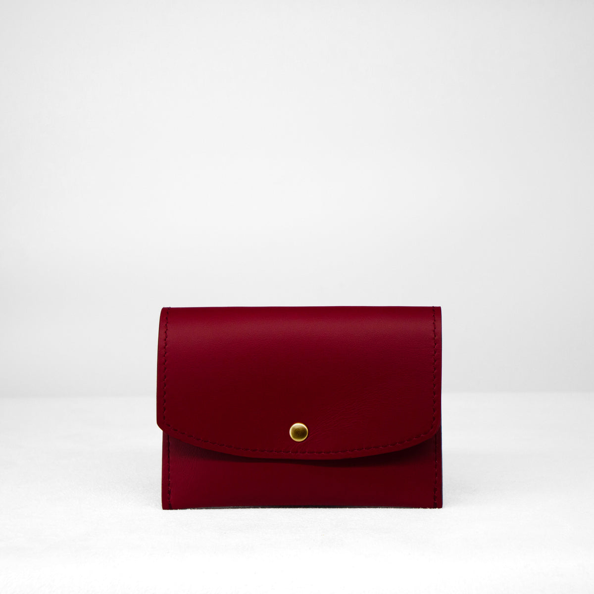 Ellie Wallet - Burgundy Calf Leather