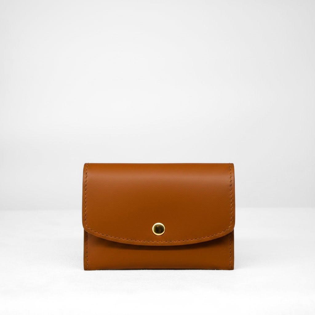Ellie Wallet - Caramel Calf Leather