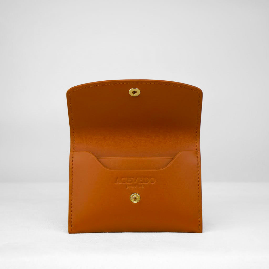 Ellie Wallet - Caramel Calf Leather