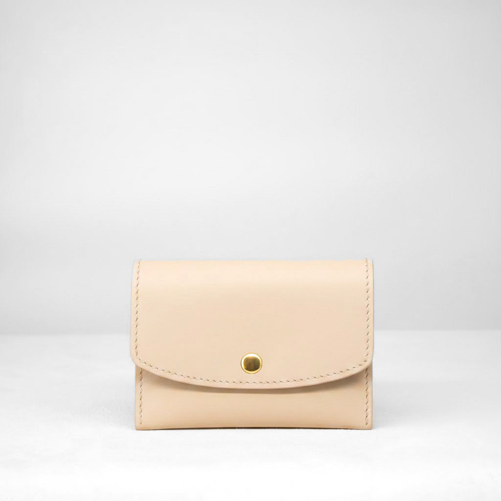 Ellie Wallet - Créme Calf Leather
