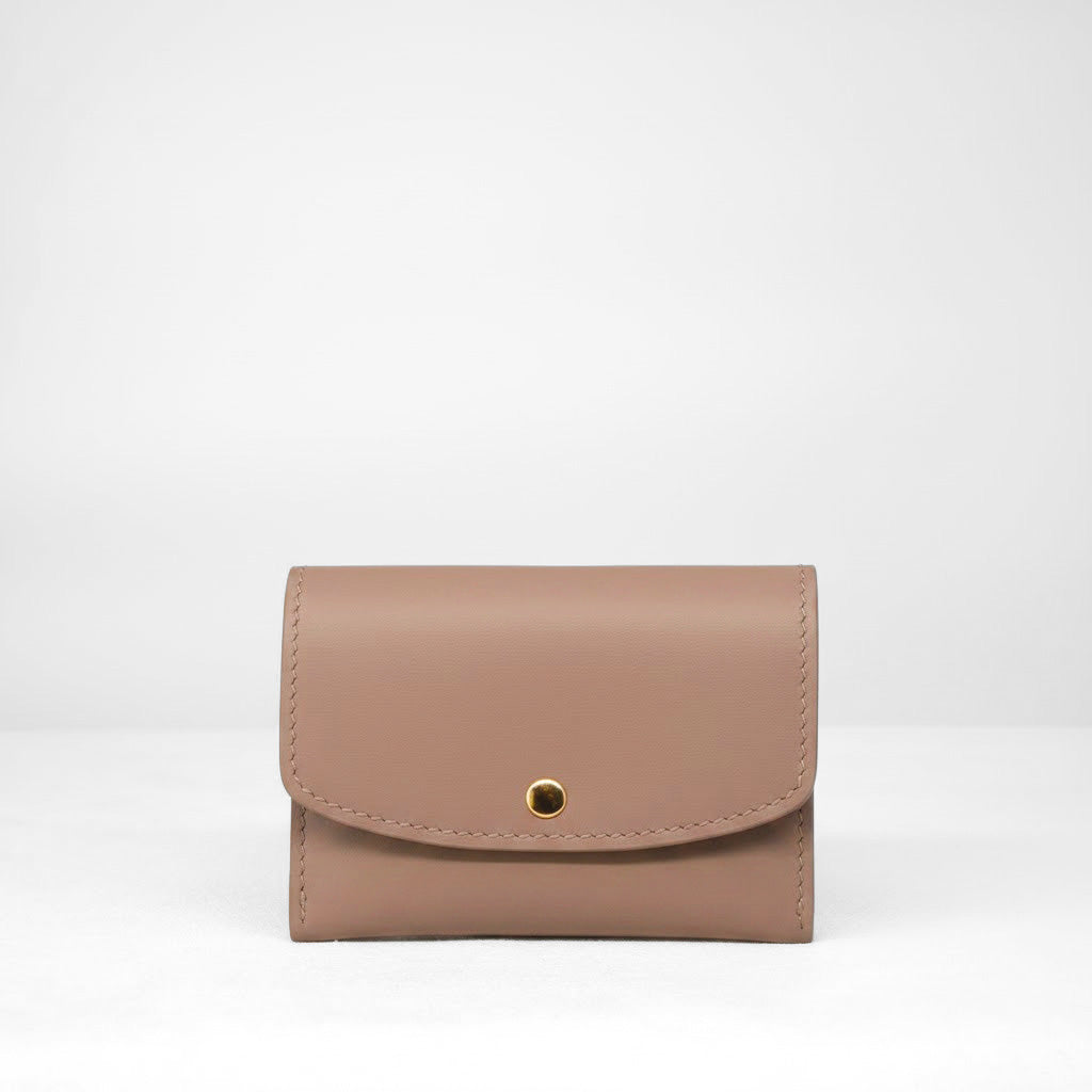 Ellie Wallet - Cappuccino Calf Leather