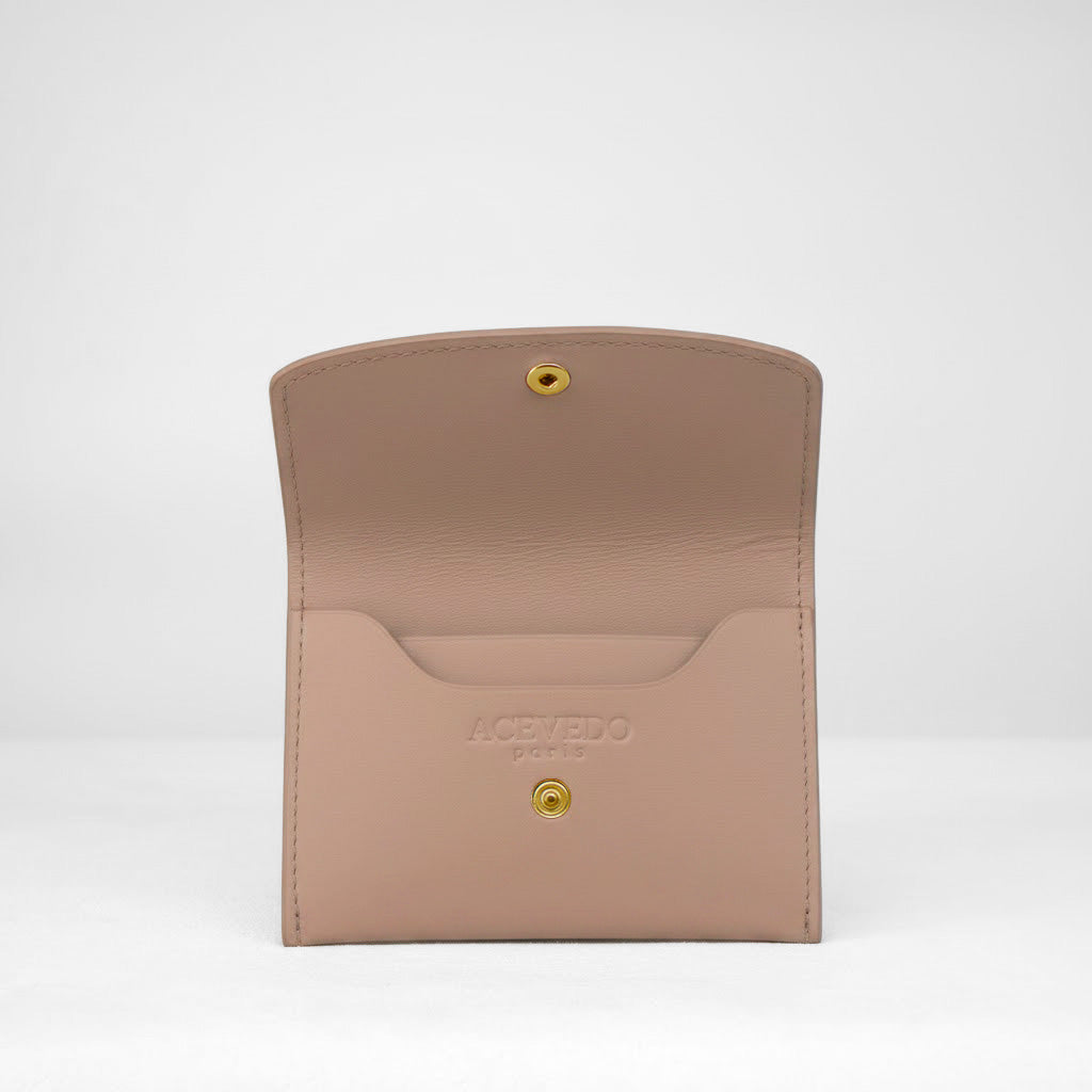 Ellie Wallet - Cappuccino Calf Leather