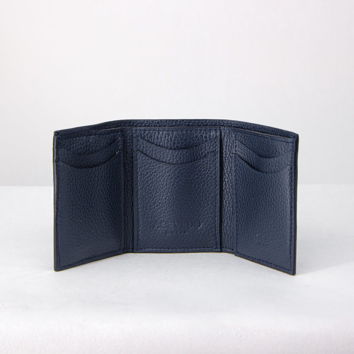 Tulio Wallet - Navy Blue Calf Leather