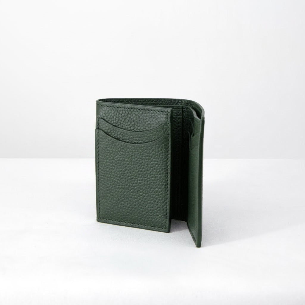 Tulio Wallet - Forest Green Crocodile Niloticus Leather