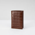 Vincent Wallet - Chocolate Crocodile Niloticus leather