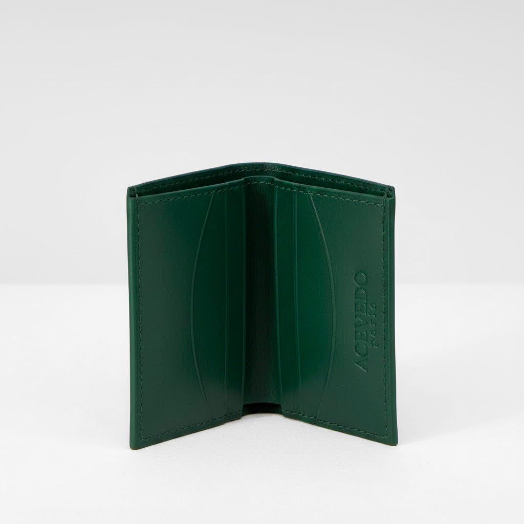 Vincent Wallet - Forest Green Calf Leather